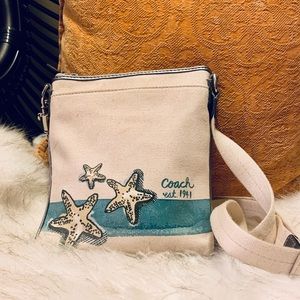 Coach cross body purse